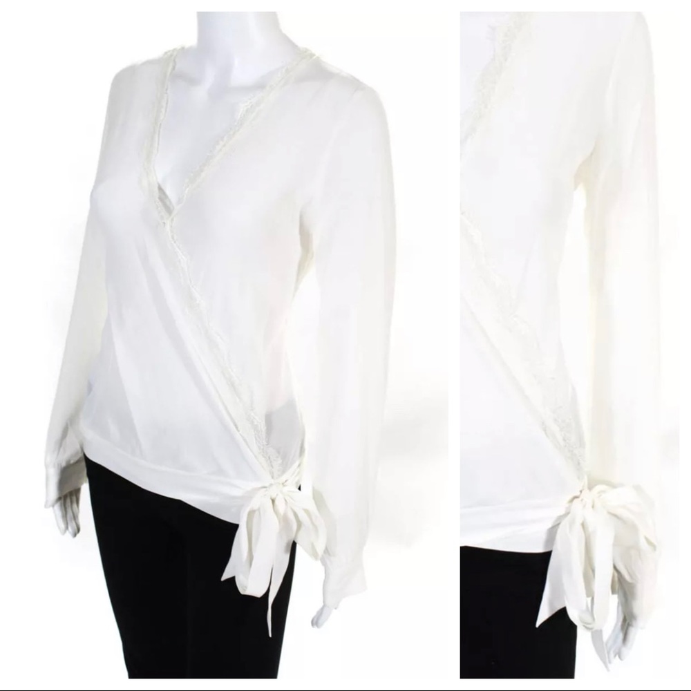 Sezane Cassandra Silk Blouse - Picture 5 of 7